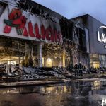 У Києві під час атаки РФ постраждав ТРЦ Lavina Mall: пошкоджено магазин Ашан
