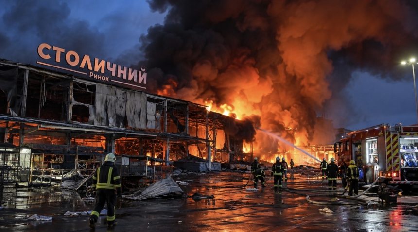 Скільки людей загинуло під час атаки на ринок «Столичний» у Києві: перші подробиці