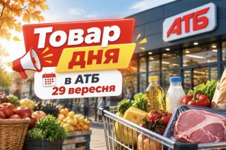 Акції АТБ 29 вересня 2026 року: які товари можна купити дешевше та які знижки діють сьогодні