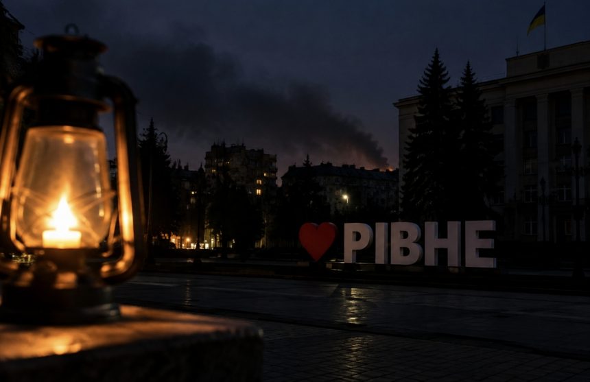 Чому у Рівному немає світла сьогодні: що сталося після атаки РФ та коли відновлять електропостачання