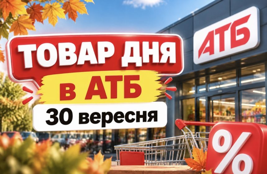 Які товари можна купити дешевше в АТБ 30 вересня 2026 року