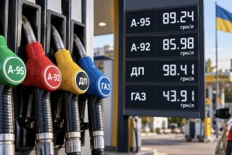 Ціни на бензин, дизель і газ в Україні 1 жовтня 2026 року: скільки коштує пальне сьогодні