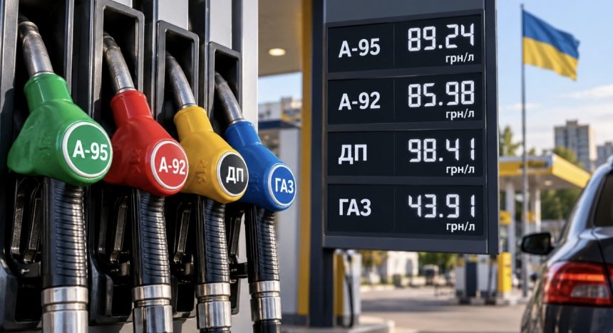 Ціни на бензин, дизель і газ в Україні 1 жовтня 2026 року: скільки коштує пальне сьогодні