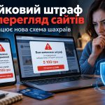 Шахраї придумали «штраф за перегляд сайтів»: як працює нова схема та як не втратити гроші