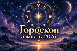 Гороскоп на сьогодні, 5 жовтня 2026, для всіх знаків Зодіаку: кохання, гроші та робота