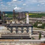 Металургійний комбінат АрселорМіттал Кривий Ріг, вигляд згори