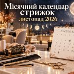 Місячний календар стрижок листопад 2026: найкращі дні для стрижки та догляду за волоссям