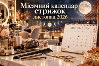 Місячний календар стрижок листопад 2026: найкращі дні для стрижки та догляду за волоссям