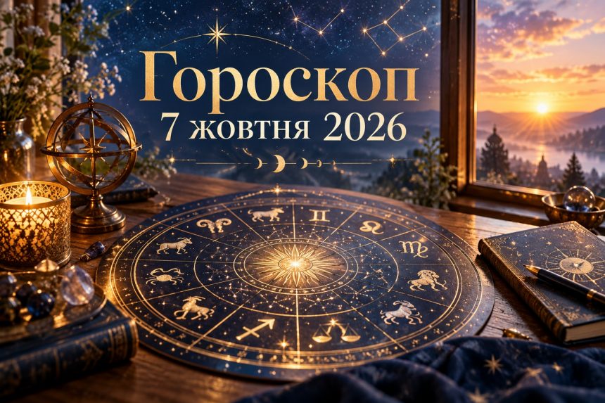 Гороскоп на сьогодні, 7 жовтня 2026, для всіх знаків Зодіаку: кохання, гроші та робота