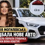 Яке авто купила Наталія Могилевська — модель, фото та ціна нового кросовера