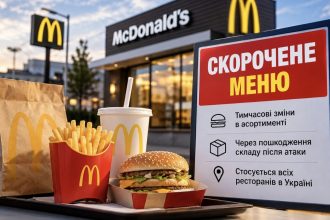 McDonald's скоротив меню по всій Україні — які страви доступні