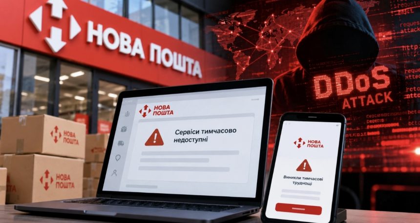 Чи працює Нова пошта сьогодні та що відомо про DDoS-атаку та можливі збої