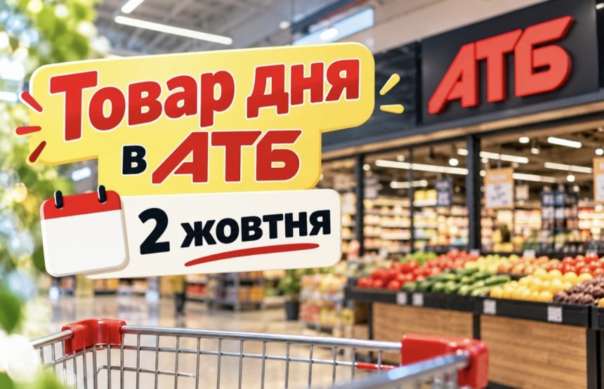 Товар дня в АТБ 2 жовтня 2026: що можна купити зі знижкою до -50%