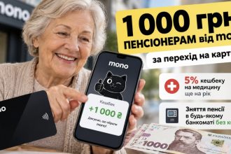 Monobank виплатить 1000 гривень пенсіонерам: кому дадуть гроші та які умови