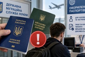 Чоловікам призовного віку за кордоном паспорти видаватимуть лише після перевірки військового обліку — ДМС