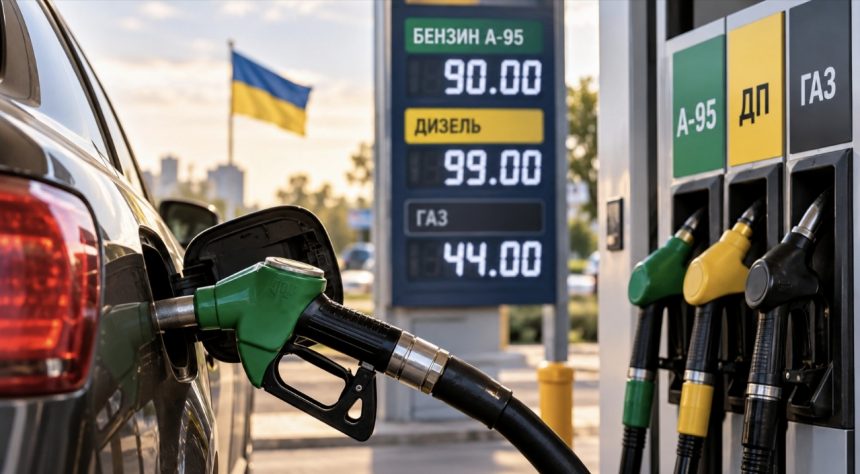 Ціни на бензин, дизель і газ в Україні 5 жовтня 2026 року: скільки коштує пальне сьогодні