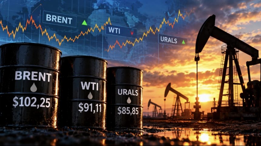 Ціна нафти 5 жовтня 2026 року: скільки коштують Brent, WTI та Urals сьогодні
