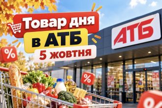 Товар дня в АТБ 5 жовтня 2026: що можна купити зі знижкою до 50%