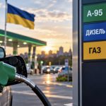 Ціни на бензин, дизель і газ в Україні 6 жовтня 2026 року: скільки коштує пальне сьогодні