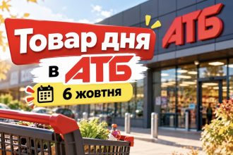 Товар дня в АТБ 6 жовтня 2026: що можна купити зі знижкою до 50%