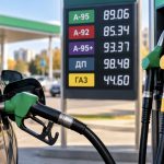 Ціни на бензин, дизель і газ в Україні 8 жовтня 2026 року: скільки коштує пальне сьогодні