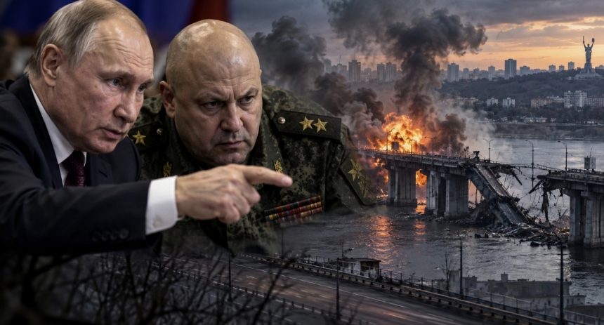 Путін наказав Суровікіну зруйнувати мости в Києві — The Telegraph
