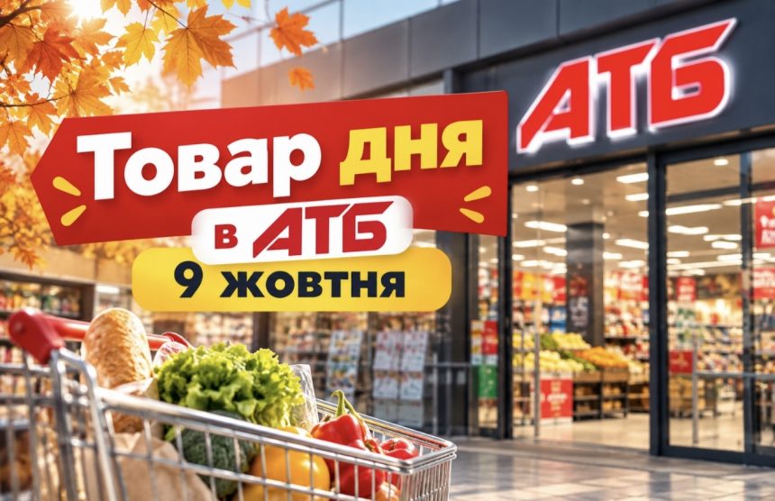 Товар дня в АТБ 9 жовтня 2026: що можна купити зі знижкою до 50%