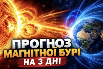Магнітна буря 9–11 жовтня 2026 року: Землю накрила потужна геомагнітна активність — прогноз на три дні