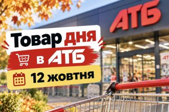 Товар дня в АТБ 12 жовтня 2026: що можна купити зі знижкою до 50%