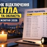Оновлені графіки відключення світла в Києві та області 12 жовтня — коли не буде електроенергії та які черги залишаться без світла