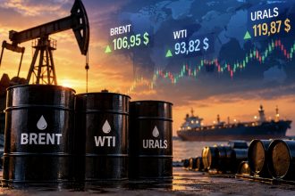 Ціна нафти 13 жовтня 2026 року: скільки коштують Brent, WTI та російська Urals