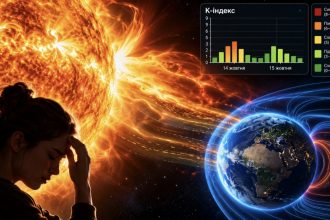 Магнітні бурі 14–15 жовтня — чи очікуються небезпечні коливання, що показує K-індекс та кому варто бути уважним