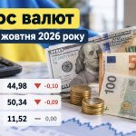 Курс валют на 15 жовтня 2026 року: скільки коштують долар, євро та злотий