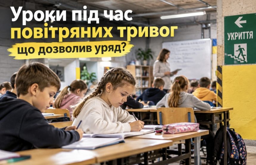 Повітряна тривога більше не зупинятиме уроки — що дозволив уряд, як працюватимуть школи та чи безпечно це для дітей