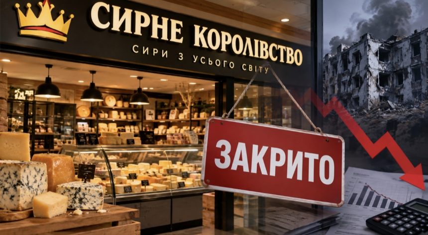 «Сирне королівство» закривається в Україні: чому мережа припиняє роботу, скільки магазинів залишилося та чи відкриються вони знову