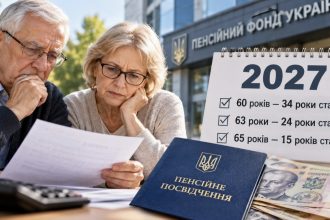 Пенсійний вік підвищують в Україні: скільки стажу потрібно у 2027 році та кому доведеться працювати довше