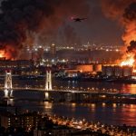 Пожежі, вибухи та перебої зі світлом у Санкт-Петербурзі — куди могли влучити дрони, що з дата-центром VK та нафтотерміналом