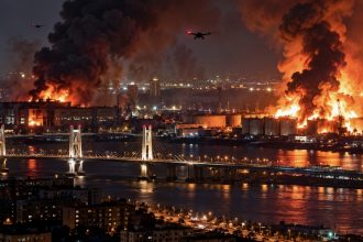 Пожежі, вибухи та перебої зі світлом у Санкт-Петербурзі — куди могли влучити дрони, що з дата-центром VK та нафтотерміналом