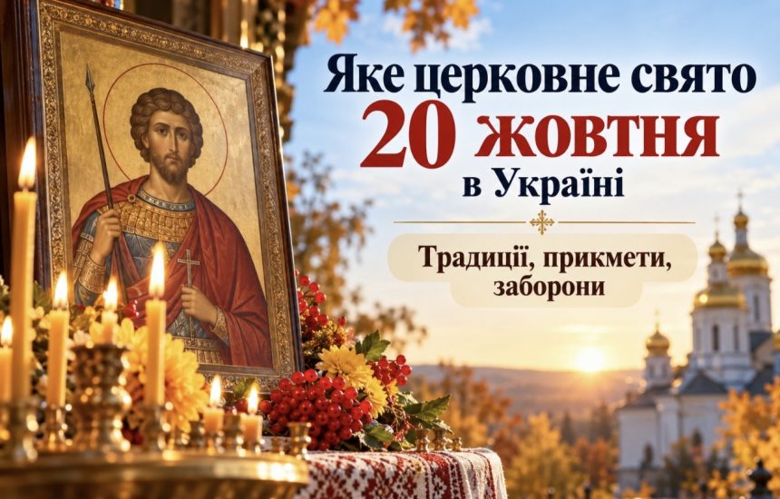 Церковне свято 20 жовтня 2026 року: прикмети на погоду, традиції наших предків, заборони дня та молитви до святого Артемія