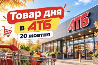 Товар дня в АТБ 20 жовтня 2026 року — який товар продають зі знижкою до 50%, скільки він коштує та яка економія