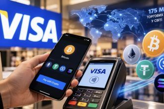 Visa та Mesh готують оплату криптовалютою у 175 млн торгових точок світу — як працюватиме конвертація, які умови та чи буде сервіс доступний в Україні