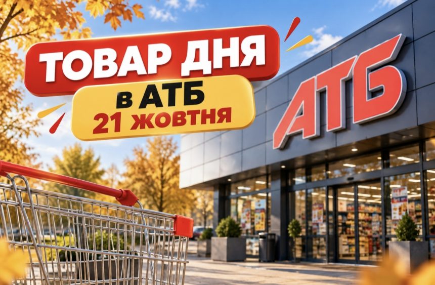 Товар дня в АТБ 21 жовтня 2026: що можна купити зі знижкою до 50%