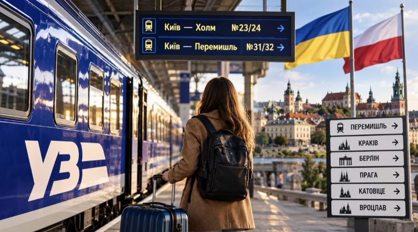 Укрзалізниця анонсувала нові міжнародні маршрути до Польщі — що відомо про поїзди Київ — Холм і Київ — Перемишль та їхній розклад