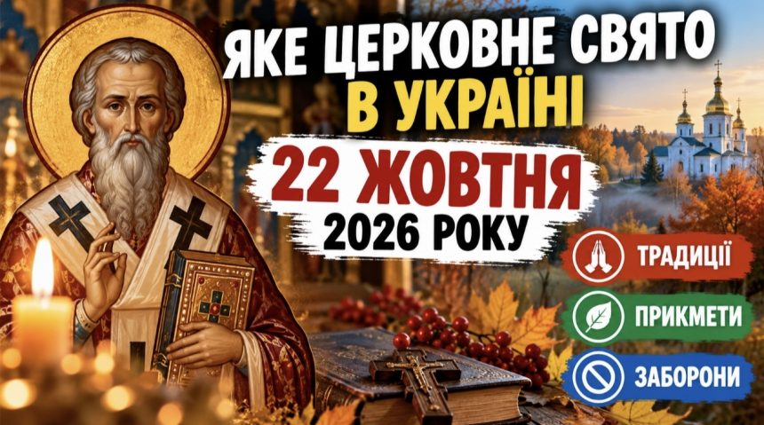 Яке церковне свято 22 жовтня: народні заборони, молитви та прикмети на зиму