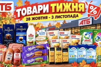 Новий каталог АТБ на тиждень 28 жовтня – 3 листопада 2026: найвигідніші знижки, нові ціни на популярні товари та що варто купити