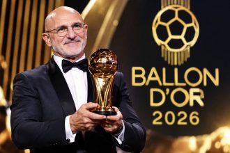 Луїс де ла Фуенте став найкращим тренером року на церемонії Золотий м’яч-2026
