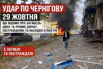 Дві 15-річні дівчини загинули в Чернігові — що відомо про удар РФ, де виникли пожежі та скільки постраждалих