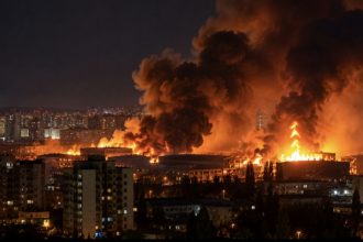 Вибухи в Києві 29 жовтня: де влучила балістика, скільки ударів було та що горить у Дарницькому районі