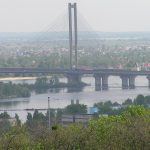 Південний міст у Києві, архівне фото