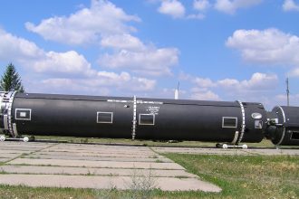 Міжконтинентальна балістична ракета Р-36М («Сатана») — архівне фото
